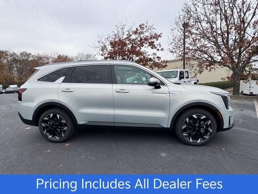 Ivory Silver 2026 Kia Sorento EX