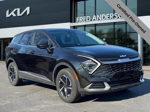 Fusion Black 2024 Kia Sportage Hybrid LX