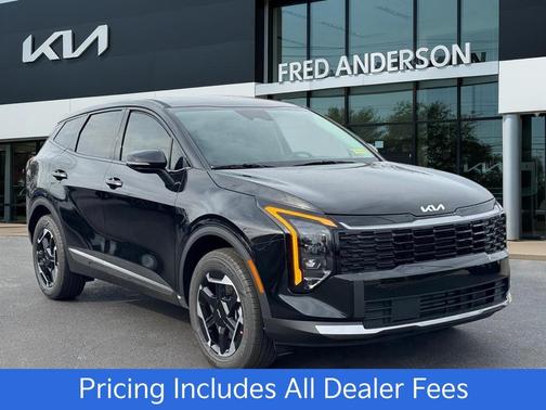 Fusion Black 2026 Kia Sportage SX Turbo