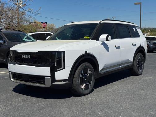 Glacial White Pearl 2027 Kia Telluride Hybrid EX