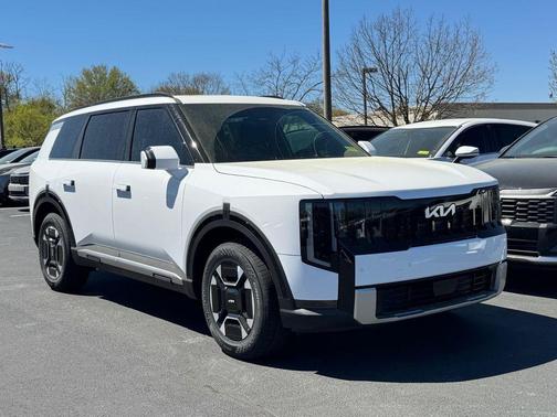 Glacial White Pearl 2027 Kia Telluride Hybrid EX
