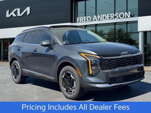 Gravity Gray 2026 Kia Sportage Hybrid EX