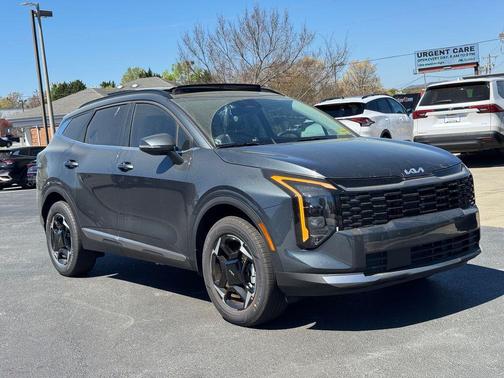 Gravity Gray 2026 Kia Sportage Hybrid EX