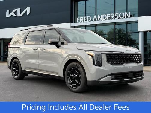 Ceramic Silver 2026 Kia Carnival SX Prestige