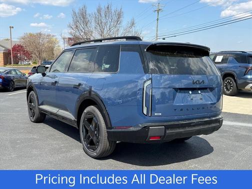 Midnight Lake Blue 2027 Kia Telluride Hybrid X-Line SX