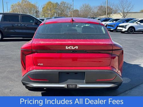 Currant Red 2026 Kia K4 LXS
