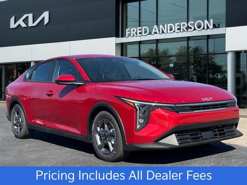 Currant Red 2026 Kia K4 LXS