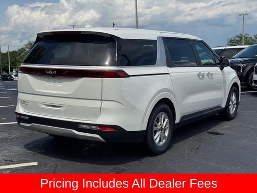 Snow White Pearl 2024 Kia Carnival LX