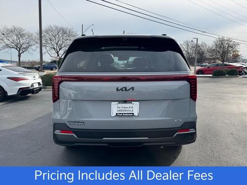 Ceramic Silver 2026 Kia Carnival Hybrid SX Prestige