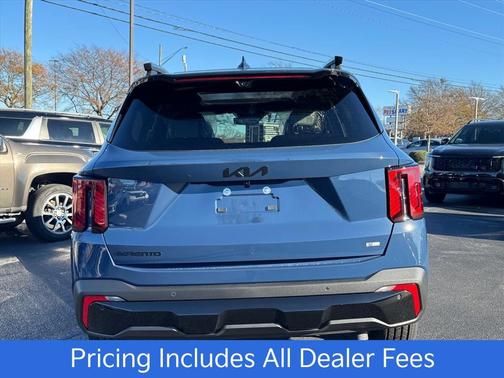Midnight Lake Blue 2026 Kia Sorento SX