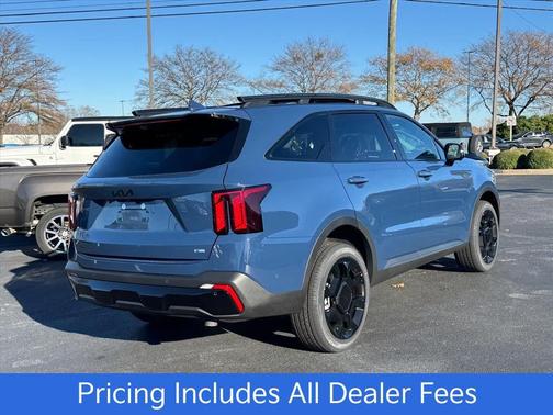 Midnight Lake Blue 2026 Kia Sorento SX