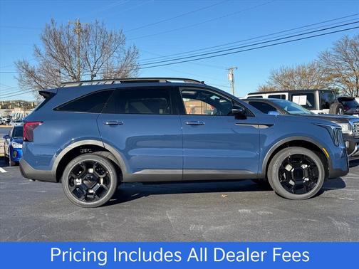 Midnight Lake Blue 2026 Kia Sorento SX