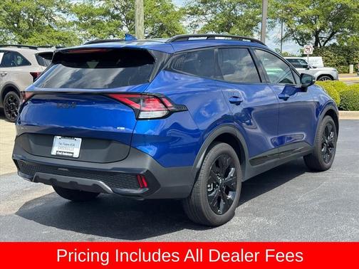 Sapphire Blue 2025 Kia Sportage X-Line