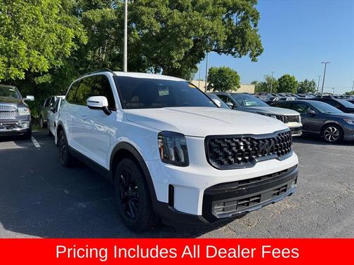 Glacial White Pearl 2025 Kia Telluride SX Prestige X-Pro