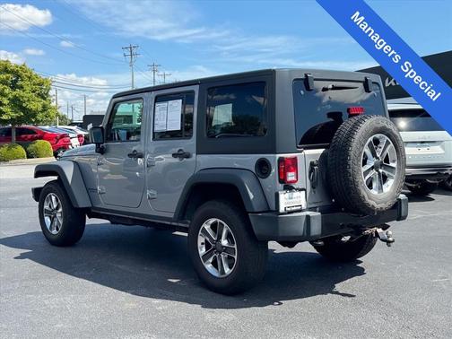 Billet Silver Metallic Clearcoat 2017 Jeep Wrangler Unlimited Sport