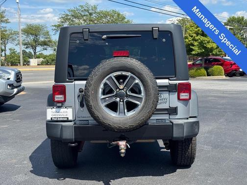 Billet Silver Metallic Clearcoat 2017 Jeep Wrangler Unlimited Sport