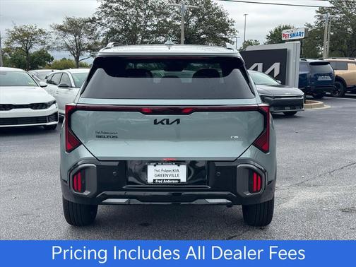 Iceberg Green 2027 Kia Seltos X-Line S