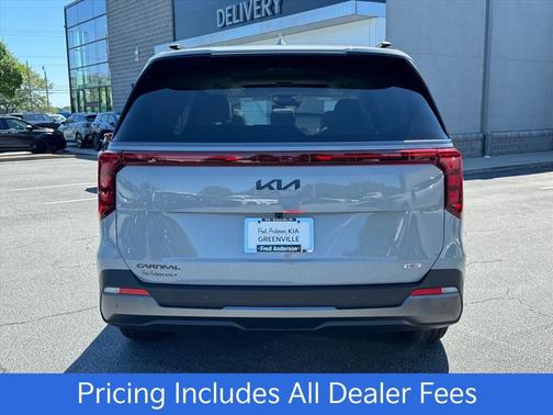 Ceramic Silver 2026 Kia Carnival Hybrid SX