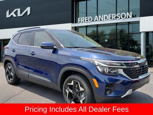 Dark Ocean Blue 2024 Kia Seltos EX
