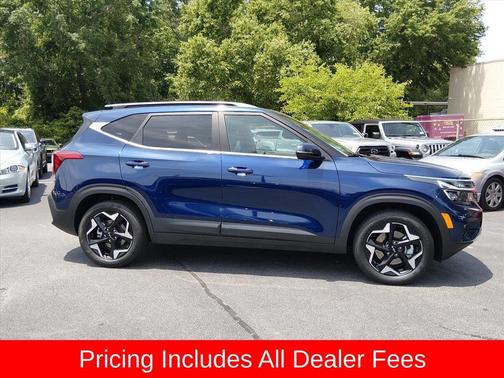 Dark Ocean Blue 2024 Kia Seltos EX