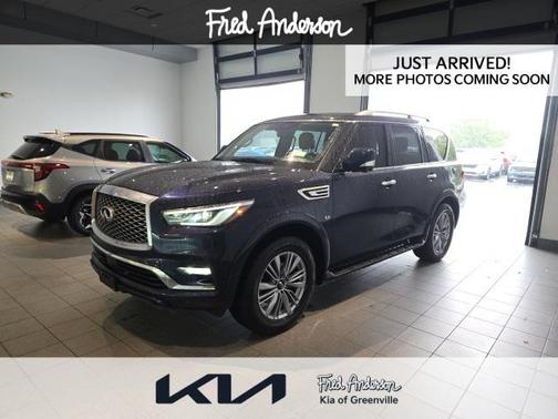 Hermosa Blue 2019 INFINITI QX80 Luxe