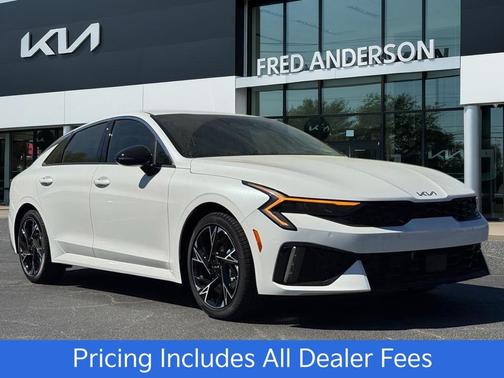 Snow White Pearl 2026 Kia K5 GT-Line AWD