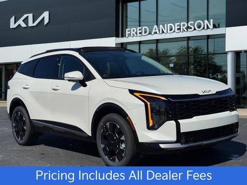 Snow White Pearl 2026 Kia Sportage Hybrid SX-Prestige