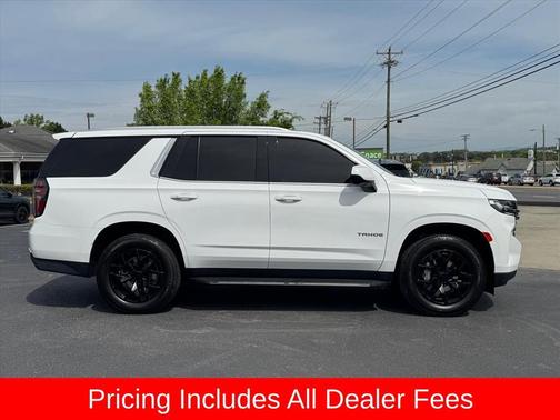 Summit White 2023 Chevrolet Tahoe LS