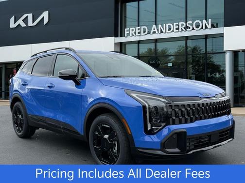 Nebular Blue 2026 Kia Sportage X-Line
