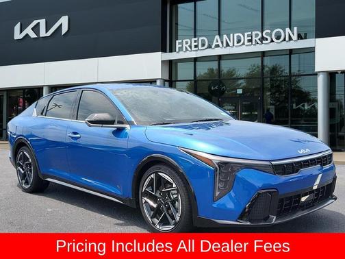 Wave Blue 2025 Kia K4 GT-Line