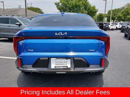 Wave Blue 2025 Kia K4 GT-Line