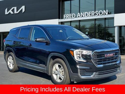 Ebony Twilight Metallic 2022 GMC Terrain SLE