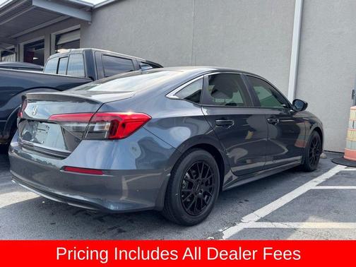 Meteorite Gray Metallic 2023 Honda Civic LX