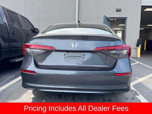 Meteorite Gray Metallic 2023 Honda Civic LX