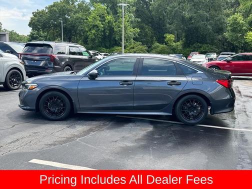 Meteorite Gray Metallic 2023 Honda Civic LX