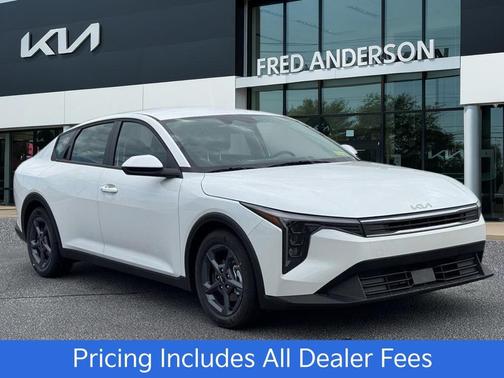 Snow White Pearl 2026 Kia K4 LXS