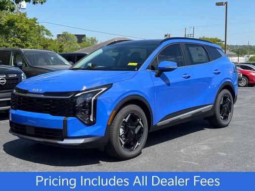 Nebular Blue 2026 Kia Sportage EX