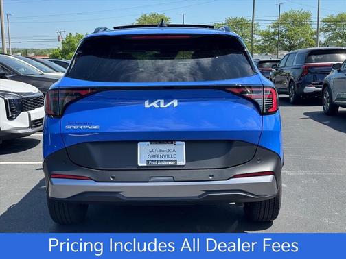 Nebular Blue 2026 Kia Sportage EX