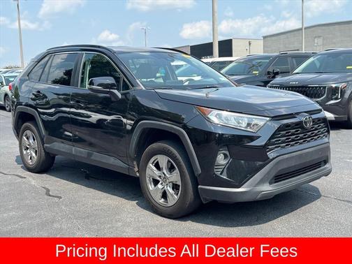Midnight Black Metallic 2021 Toyota RAV4 XLE