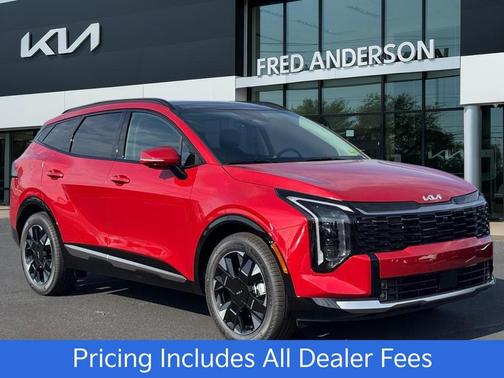 Runway Red 2026 Kia Sportage SX-Prestige