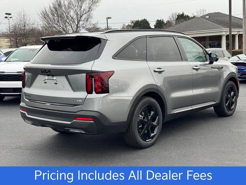 Steel Gray 2026 Kia Sorento Hybrid SX Prestige