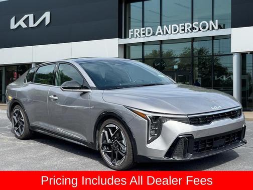 Steel Gray 2025 Kia K4 GT-Line