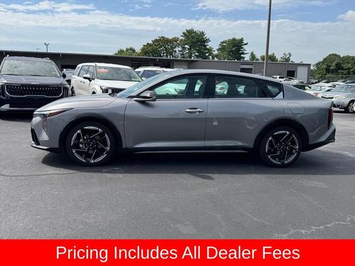 Steel Gray 2025 Kia K4 GT-Line