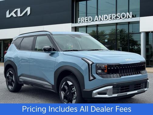 Frost Blue 2027 Kia Seltos EX