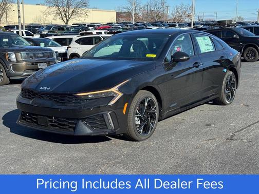 Aurora Black Pearl 2026 Kia K5 GT-Line FWD