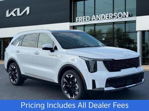 Glacial White Pearl 2026 Kia Sorento EX