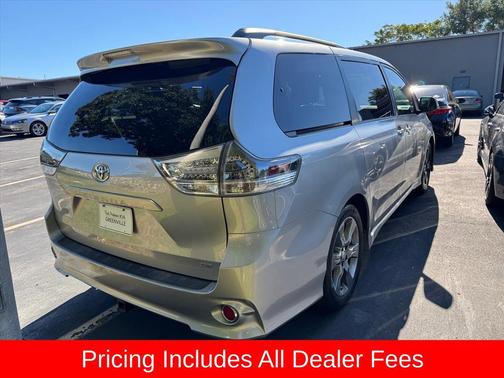 Silver Sky Metallic 2015 Toyota Sienna SE Premium