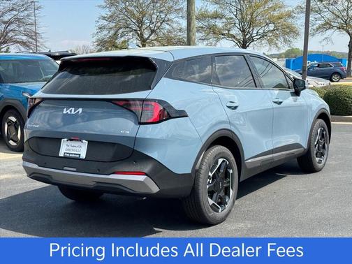 Heritage Blue 2026 Kia Sportage SX Turbo