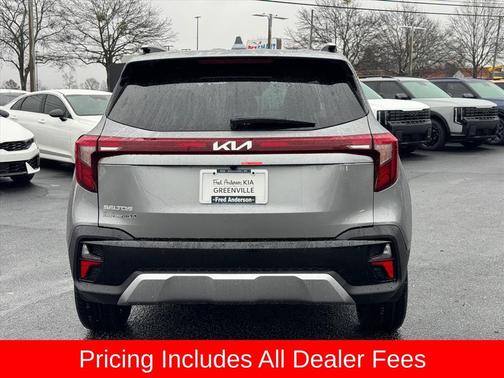 Steel Gray 2026 Kia Seltos EX
