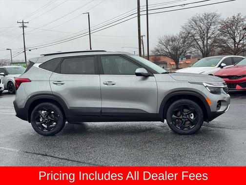 Steel Gray 2026 Kia Seltos EX